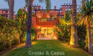Prestigiosa casa adosada en venta en un exclusivo complejo residencial en la Milla de Oro de Marbella 785452 