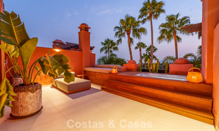 Prestigiosa casa adosada en venta en un exclusivo complejo residencial en la Milla de Oro de Marbella 785454 