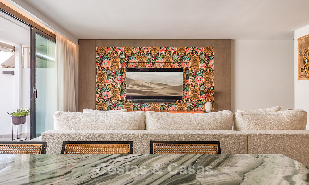 Ático contemporáneo de lujo con amplia azotea en venta cerca de todos los servicios y de la playa en San Pedro, Marbella 785489