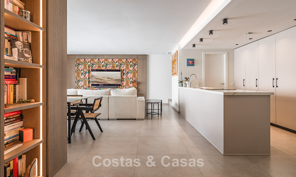 Ático contemporáneo de lujo con amplia azotea en venta cerca de todos los servicios y de la playa en San Pedro, Marbella 785503