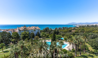 Apartamento contemporáneo reformado de 3 dormitorios con vistas abiertas al mar en venta en la zona este del centro de Marbella 785505 