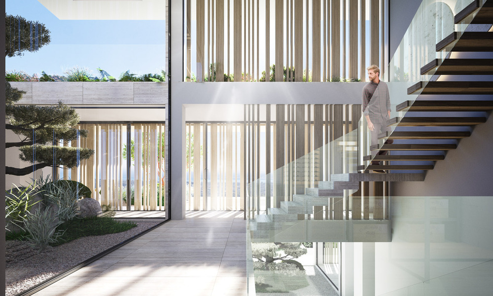 Villa de lujo a la venta con vistas al mar en una urbanización cerrada con seguridad 24/7 en Sotogrande, Costa del Sol 785706