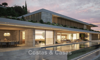 Villa de lujo a la venta con vistas al mar en una urbanización cerrada con seguridad 24/7 en Sotogrande, Costa del Sol 785707 