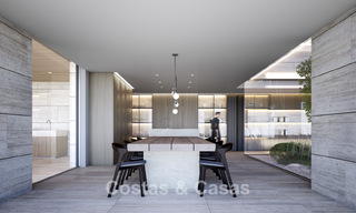 Villa de lujo a la venta con vistas al mar en una urbanización cerrada con seguridad 24/7 en Sotogrande, Costa del Sol 785712 