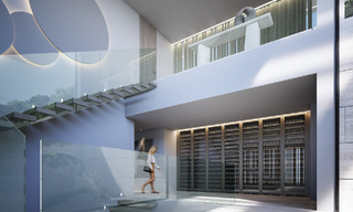 Villa de lujo a la venta con vistas al mar en una urbanización cerrada con seguridad 24/7 en Sotogrande, Costa del Sol 785718 