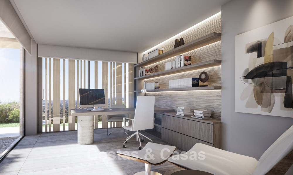 Villa de lujo a la venta con vistas al mar en una urbanización cerrada con seguridad 24/7 en Sotogrande, Costa del Sol 785719