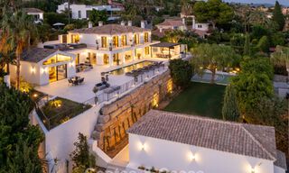 Espaciosa villa de lujo con arquitectura mediterránea moderna en venta en la Milla de Oro de Marbella 785532 
