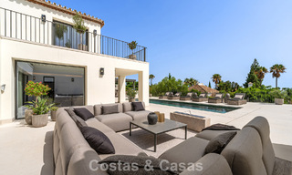 Espaciosa villa de lujo con arquitectura mediterránea moderna en venta en la Milla de Oro de Marbella 785534 