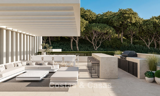 Villas de lujo de alta gama con vistas panorámicas al mar en una urbanización segura en Benahavís, Marbella 785789 