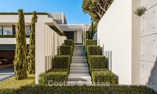 Villas de lujo de alta gama con vistas panorámicas al mar en una urbanización segura en Benahavís, Marbella 785791 