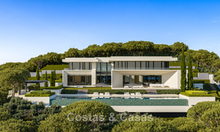 Prestigiosas villas con impresionantes vistas panorámicas al mar, ubicadas en una urbanización segura en Benahavís, Marbella 785807 