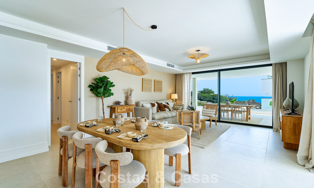Apartamentos en venta en una ubicación privilegiada con vistas al mar, entre Benalmádena y Fuengirola, Costa del Sol 801794