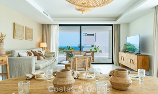 Apartamentos en venta en una ubicación privilegiada con vistas al mar, entre Benalmádena y Fuengirola, Costa del Sol 801795 