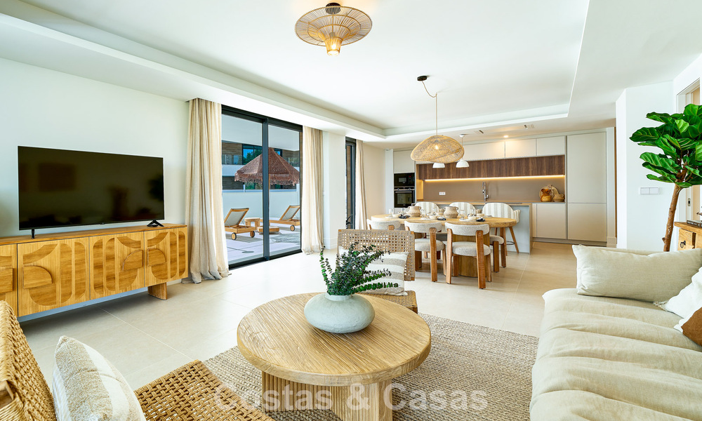 Apartamentos en venta en una ubicación privilegiada con vistas al mar, entre Benalmádena y Fuengirola, Costa del Sol 801802