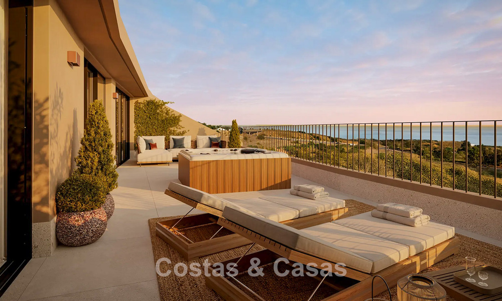 Modernos apartamentos sobre plano en un complejo de lujo en venta en Fuengirola, Costa del Sol 785823