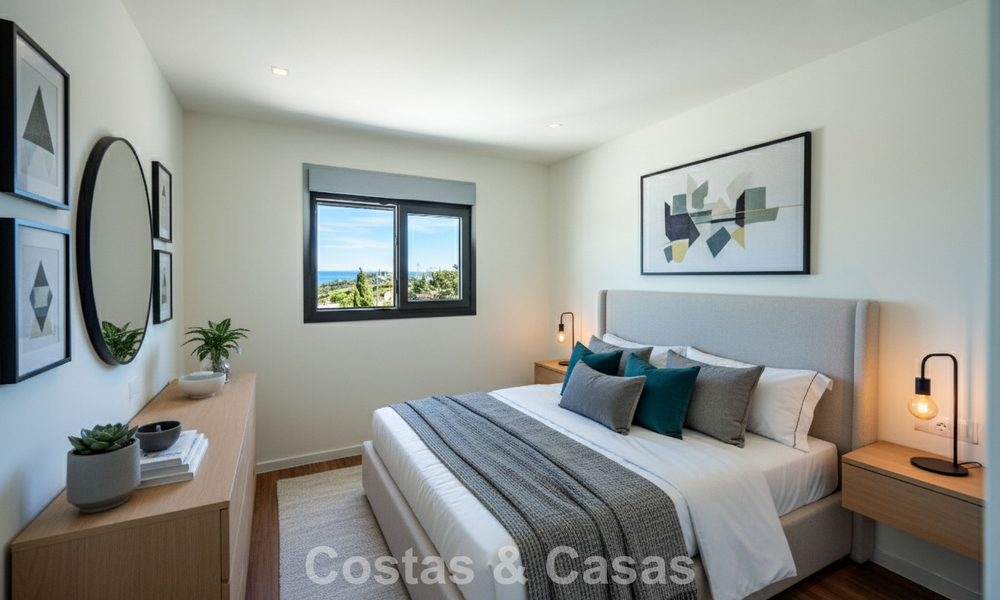 Apartamento nuevo y moderno, listo para entrar a vivir, en venta en un complejo de golf cerca de Estepona centro 785914