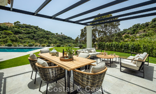 Villa boutique en venta, rodeada de exuberante vegetación en el exclusivo resort de La Zagaleta en Marbella - Benahavís 786170 