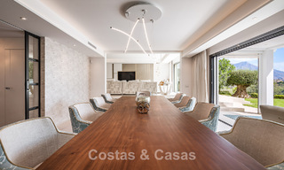 Espaciosa villa con vistas al mar y alojamiento de invitados independiente en venta en El Madroñal en Benahavís, Marbella 786459 