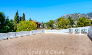 Casa única y espaciosa de una sola planta con muchas posibilidades, ubicada en el centro de Marbella 786519 