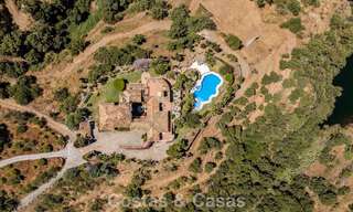 Finca tradicional española en venta en un entorno verde junto al lago de Istán, cerca de Marbella, Costa del Sol 786603 