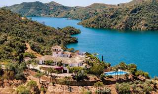 Finca tradicional española en venta en un entorno verde junto al lago de Istán, cerca de Marbella, Costa del Sol 786604