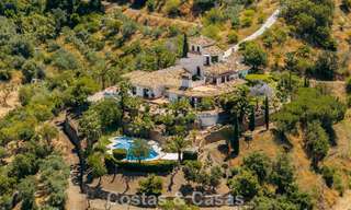 Finca tradicional española en venta en un entorno verde junto al lago de Istán, cerca de Marbella, Costa del Sol 786605 
