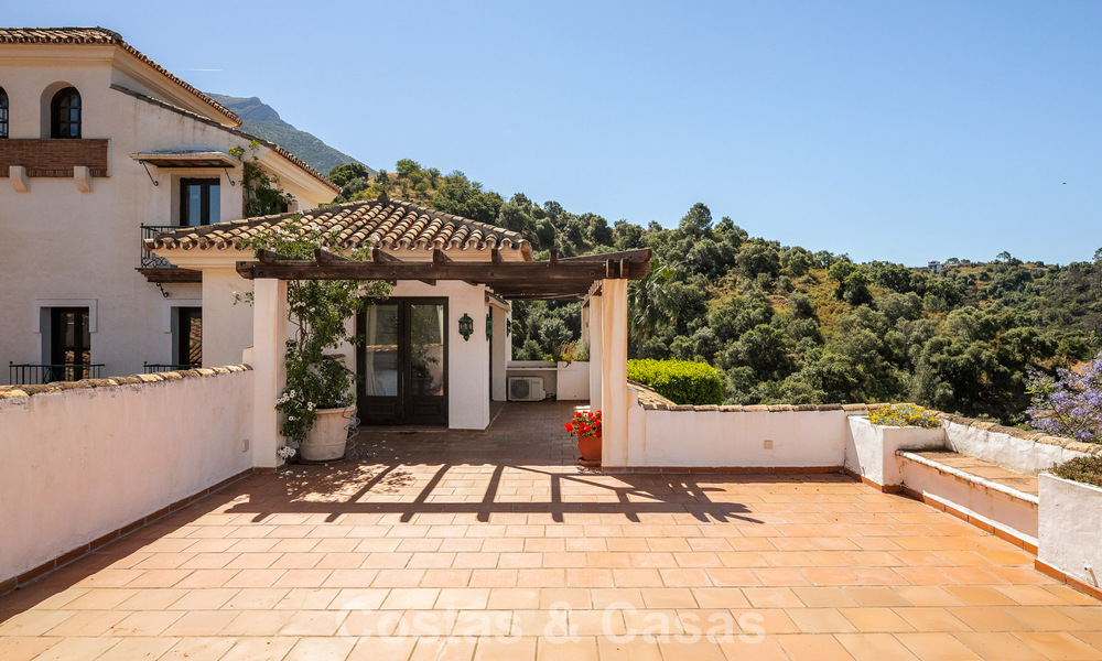 Finca tradicional española en venta en un entorno verde junto al lago de Istán, cerca de Marbella, Costa del Sol 786612