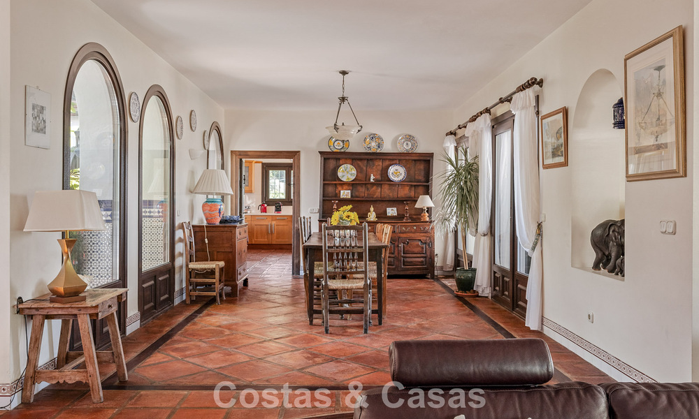 Finca tradicional española en venta en un entorno verde junto al lago de Istán, cerca de Marbella, Costa del Sol 786622
