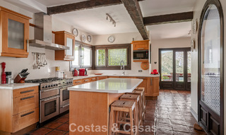 Finca tradicional española en venta en un entorno verde junto al lago de Istán, cerca de Marbella, Costa del Sol 786627 