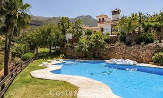 Finca tradicional española en venta en un entorno verde junto al lago de Istán, cerca de Marbella, Costa del Sol 786634 