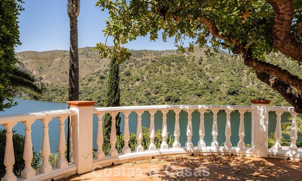 Finca tradicional española en venta en un entorno verde junto al lago de Istán, cerca de Marbella, Costa del Sol 786636