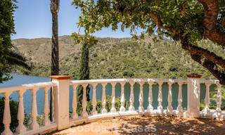Finca tradicional española en venta en un entorno verde junto al lago de Istán, cerca de Marbella, Costa del Sol 786636 