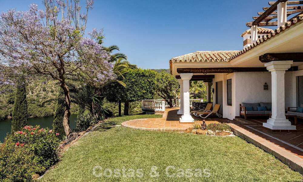 Finca tradicional española en venta en un entorno verde junto al lago de Istán, cerca de Marbella, Costa del Sol 786637
