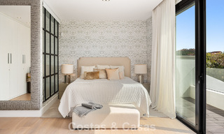 Villa familiar modernizada en venta en un atractivo entorno de golf en Nueva Andalucía, Marbella 786807 