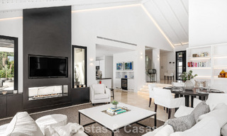 Villa familiar modernizada en venta en un atractivo entorno de golf en Nueva Andalucía, Marbella 786823 