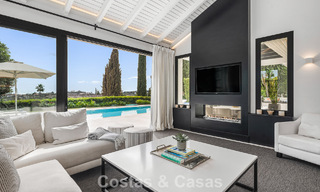 Villa familiar modernizada en venta en un atractivo entorno de golf en Nueva Andalucía, Marbella 786833 