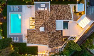 Villa familiar modernizada en venta en un atractivo entorno de golf en Nueva Andalucía, Marbella 786838 
