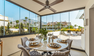 Ático dúplex contemporáneo en venta en una urbanización segura en la prestigiosa Milla de Oro de Marbella 786976 
