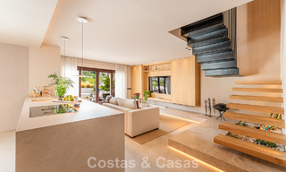 Ático dúplex contemporáneo en venta en una urbanización segura en la prestigiosa Milla de Oro de Marbella 786984 