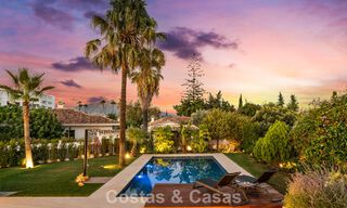 Villa de lujo mediterránea moderna en venta cerca de todos los servicios en Guadalmina y San Pedro, Marbella 786846 