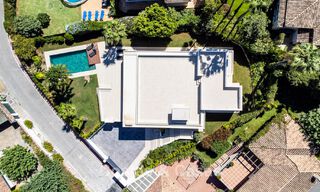 Villa de lujo mediterránea moderna en venta cerca de todos los servicios en Guadalmina y San Pedro, Marbella 786871 