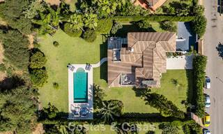 Lujosa villa mediterránea en venta cerca de todos los servicios en la Nueva Milla de Oro, cerca de San Pedro - Marbella 787041 