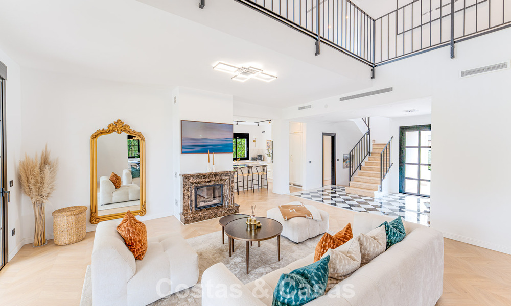 Lujosa villa mediterránea en venta cerca de todos los servicios en la Nueva Milla de Oro, cerca de San Pedro - Marbella 787045