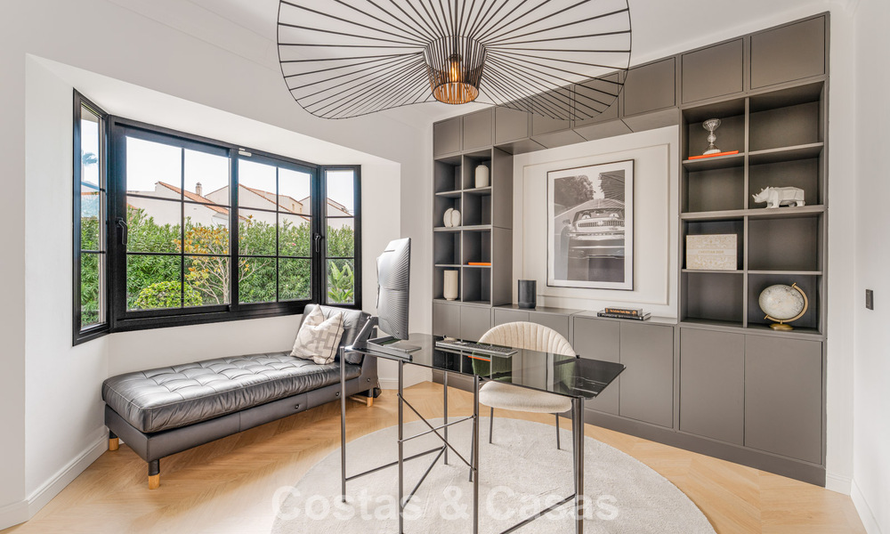 Lujosa villa mediterránea en venta cerca de todos los servicios en la Nueva Milla de Oro, cerca de San Pedro - Marbella 787054