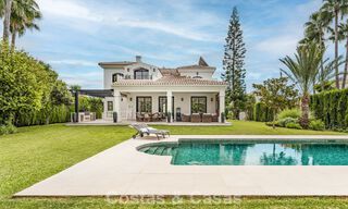 Lujosa villa mediterránea en venta cerca de todos los servicios en la Nueva Milla de Oro, cerca de San Pedro - Marbella 787064 