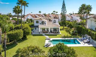 Lujosa villa mediterránea en venta cerca de todos los servicios en la Nueva Milla de Oro, cerca de San Pedro - Marbella 787065 