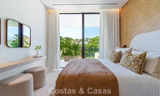Villa de lujo de vanguardia en venta en una tranquila zona residencial de la Milla de Oro de Marbella 787222 