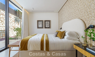 Villa de lujo de vanguardia en venta en una tranquila zona residencial de la Milla de Oro de Marbella 787234 