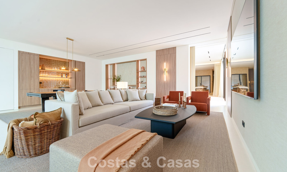 Villa de lujo de vanguardia en venta en una tranquila zona residencial de la Milla de Oro de Marbella 787239