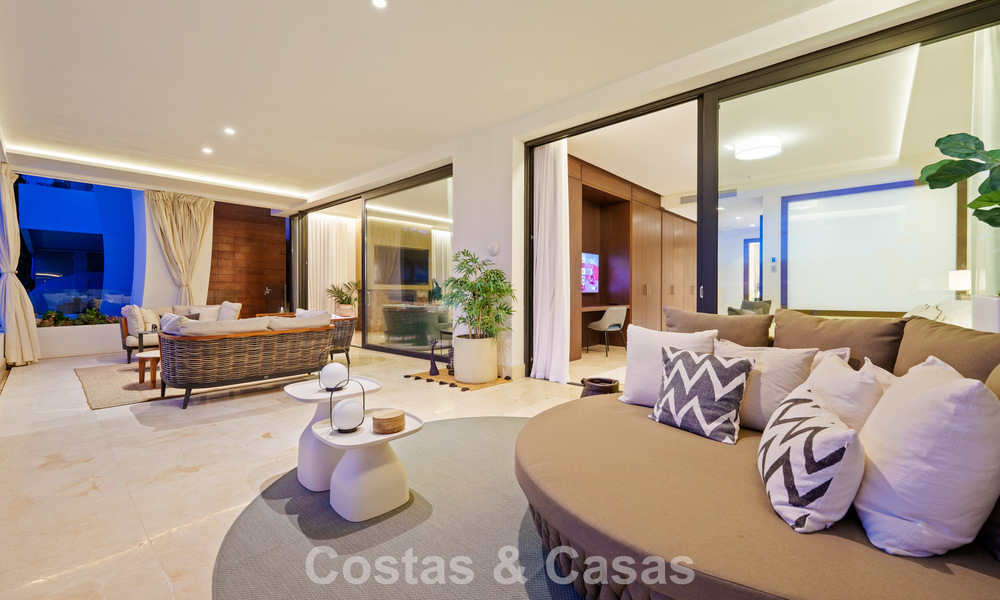 Lujoso apartamento con vistas al mar en venta en un complejo privilegiado de Sierra Blanca, en la Milla de Oro de Marbella 787551